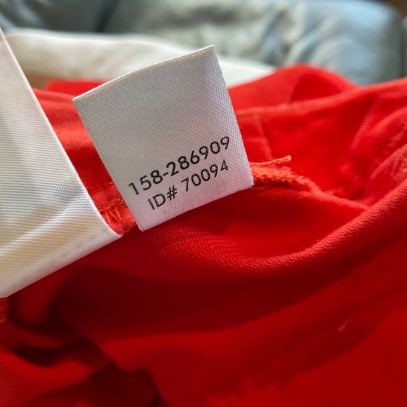 NWT Ann Taylor Loft Reddish Orange Corduroy Curvy Bootcut Jeans Size 29/8 - Picture 8 of 10